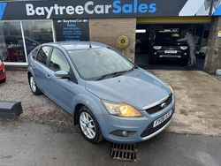 Blue Used 2008 Ford Focus Titanium Hatchback | £2,200 (Fair price)