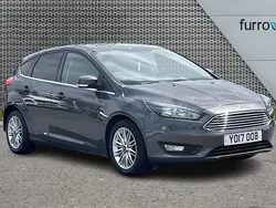Grey Used 2017 Ford Focus Zetec Hatchback | £5,995 (Good price)