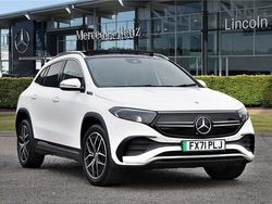 White Used 2021 Mercedes EQA250 AMG Line Premium SUV | £19,499 (Fair price)