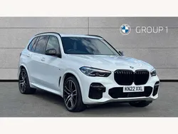 White Used 2022 BMW X5 M Sport SUV | £51,493 (Expensive)