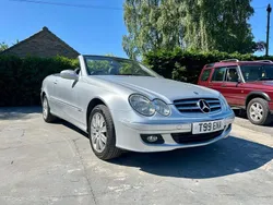 Silver Used 2009 Mercedes CLK200 Elegance Cabriolet | £3,995 (Fair price)