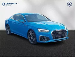 Blue Used 2021 Audi A5 S-Line Coupe | £21,990 (Fair price)