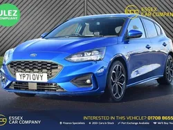 Blue Used 2021 Ford Focus ST-Line X Hatchback | £12,895 (Good price)