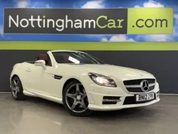 White Used 2012 Mercedes SLK200 AMG Cabriolet | £8,495 (Fair price)