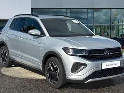 Reflex silver metallic Used 2025 VW T-Cross R-line SUV | £26,081 (Expensive)
