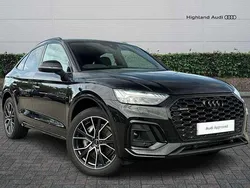 Black Used 2025 Audi Q5 Sportback Black Edition SUV | £47,985 (Expensive)