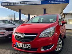 Red Used 2016 Vauxhall Meriva MPV | £5,595 (Fair price)