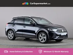 Black Used 2023 VW T-Roc R-line SUV | £26,997 (A bit pricey)