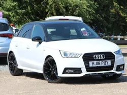 White Used 2018 Audi A1 Sportback Black Edition Hatchback | £12,980 (Fair price)