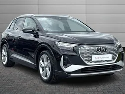 Black Used 2024 Audi Q4 e-tron S-Line SUV | £35,995 (Good price)