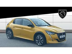 Yellow Used 2021 Peugeot 208 GTi Hatchback | £13,495 (Fair price)