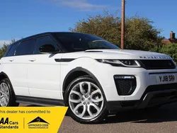 White Used 2018 Land Rover Range Rover evoque HSE Dynamic Estate | £16,990 (Good price)
