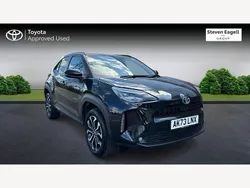 Black Used 2023 Toyota Yaris Hybrid Design Hatchback | £22,365 (Expensive)