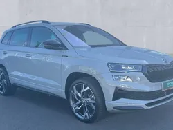 Meteor grey Used 2025 Skoda Karoq SportLine SUV | £32,990 (Expensive)