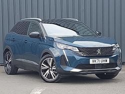 Blue Used 2021 Peugeot 3008 Premium SUV | £19,998 (Fair price)