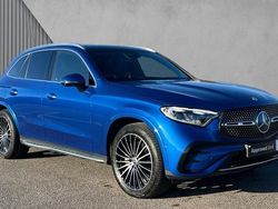 Spectral blue metallic Used 2023 Mercedes GLC300 AMG Line Premium Plus | £43,350 (Expensive)