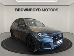 Grey Used 2021 Audi Q7 S-Line SUV | £36,990 (A bit pricey)