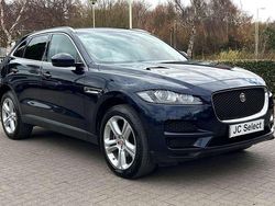 Blue Used 2019 Jaguar F-Pace Portfolio SUV | £21,000 (Fair price)