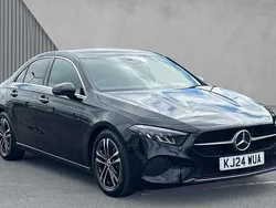 Black Used 2024 Mercedes A200 Executive Sedan | £25,554 (Fair price)