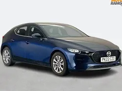 Blue Used 2022 Mazda 3 Hatchback | £14,695 (Good price)
