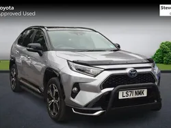 Silver Used 2021 Toyota RAV4 Hybrid SUV | £30,995 (Expensive)