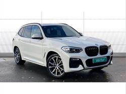 White Used 2019 BMW X3 M Sport SUV | £22,335 (Fair price)