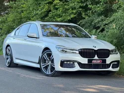 White Used 2017 BMW 740L M Sport Sedan | £19,995 (Fair price)
