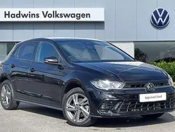 Black Used 2023 VW Polo R-line Hatchback | £20,195 (Fair price)