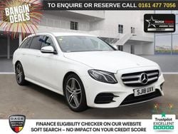 White Used 2018 Mercedes E220 AMG line Estate | £14,890 (Good price)