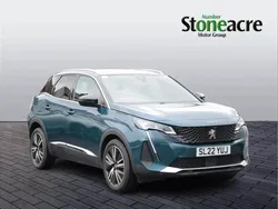 Blue Used 2022 Peugeot 3008 Premium SUV | £20,995 (Fair price)