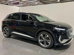Black Used 2021 Audi Q4 e-tron S-Line SUV | £32,998