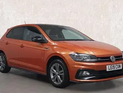 Orange Used 2019 VW Polo R-line Hatchback | £11,792 (Fair price)