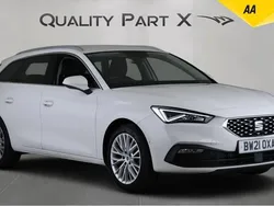 White Used 2021 Seat Leon XCELLENCE Estate | £15,380 (Fair price)