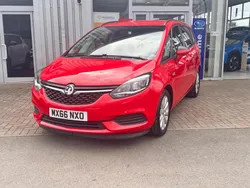 Red Used 2016 Vauxhall Zafira Design Edition MPV | £10,733