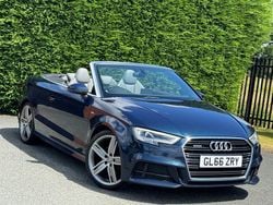 Blue Used 2016 Audi A3 Cabriolet S-Line Cabriolet | £9,950 (A bit pricey)