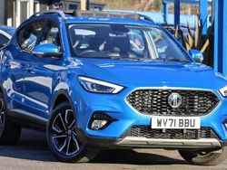 Blue Used 2022 MG ZS Exclusive Sedan | £10,991 (Fair price)