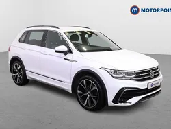 White Used 2020 VW Tiguan R-line SUV | £22,799 (Expensive)