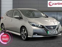 Silver Used 2021 Nissan Leaf N-Connecta Hatchback | £8,888 (Fair price)