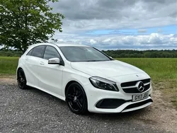 White Used 2017 Mercedes A180 AMG line Hatchback | £11,495 (Fair price)
