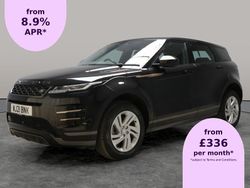 Black Used 2021 Land Rover Range Rover evoque R-Dynamic SUV | £22,576 (Good price)