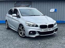 Silver Used 2016 BMW 216 Active Tourer M Sport MPV | £6,488 (Fair price)