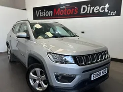 Silver Used 2018 Jeep Compass Longitude SUV | £9,240 (Fair price)