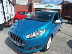 Blue Used 2017 Ford Fiesta Zetec Hatchback | £5,495 (Fair price)