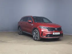 Red Used 2021 Kia Sorento 4 SUV | £26,795 (Fair price)