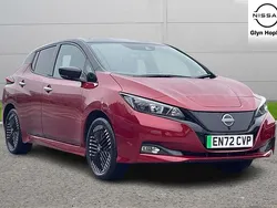 Red Used 2022 Nissan Leaf N-Connecta Hatchback | £10,546 (Good price)