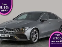 Grey Used 2022 Mercedes CLA180 AMG line Sedan | £23,127 (Good price)