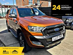 Orange Used 2017 Ford Ranger Wildtrack Pickup | £15,490 (Fair price)
