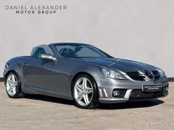 Silver Used 2009 Mercedes SLK55 AMG AMG Cabriolet | £17,991