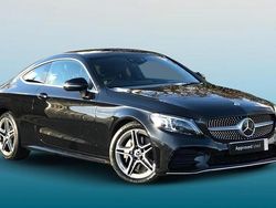Black Used 2018 Mercedes C300 AMG Line Premium Coupe | £19,995 (Fair price)