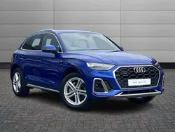 Blue Used 2021 Audi Q5 S-Line SUV | £28,503 (Good price)